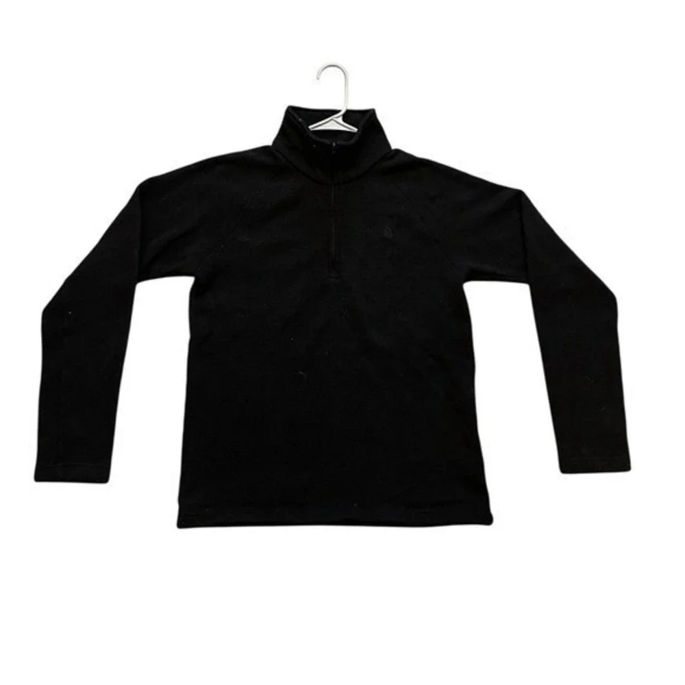 The North Face Black 1/4 Zip Fleece Pullover‎ Men's Medium